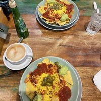 Nachos were spicy and tasty   at Lemon Grove Cafe in Tavistock
