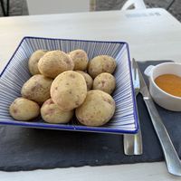 Wrinkled Potatoes   at Mi Balconito in Gran Canaria