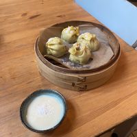 Kiwi fruit dumplings - don’t miss them!   at Dim Sum Spot - Letná in Prague
