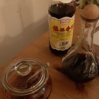 Table sauces at Dim Sum Spot - Letná in Prague