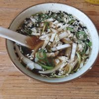 Vegan (mini) broth at Dim Sum Spot - Letná in Prague