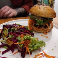 Burger at Millefolium in Pau