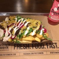 Pout Pink Persia Fries at Frittenwerk - Hbf Düsseldorf in Dusseldorf
