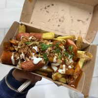 currywurst  at Frittenwerk - Hbf Düsseldorf in Dusseldorf