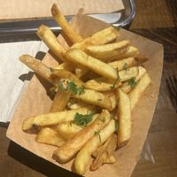 Garlic fries  at Frittenwerk - Hbf Düsseldorf in Dusseldorf