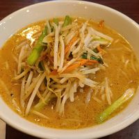 I ordered it with the spice "bomb" since it's not spicy at Hachioji Ramen in Los Angeles