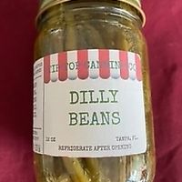 Green beans  at Tip Top Canning Company in Tampa