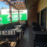 Outside patio seating at Bangkok Thai in Spokane