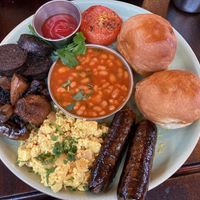 Vegan brunch 💚 at Dishoom in East London