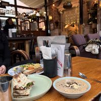   at Dishoom in East London