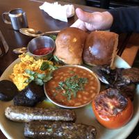 Vegan Full breakfast - Excellent! 👍👍  at Dishoom in East London