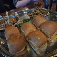 Christmas vegan starters at Dishoom in East London