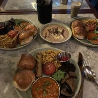 Bombay vegan breakfast + podge at Dishoom in East London