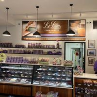 Counter at Li-Lac Chocolates - Greenwich Ave in New York City
