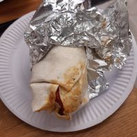 Vegan burrito at Saburritos in Dublin