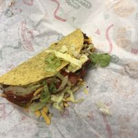 Hard shell taco at Encounters in Divernon