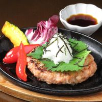 Vegan Hamburg at Izakaya.Gonta in Himeji