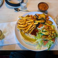 Vegan meal at Baraka at Baraka in Berlin