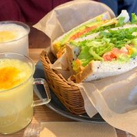   at F&P Smoothie Cafe in Tokyo