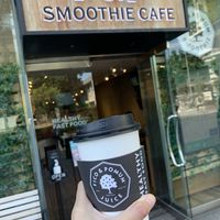   at F&P Smoothie Cafe in Tokyo