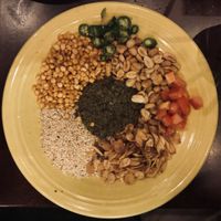 Tea leaf salad at Mandalay in San Francisco