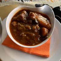 Couscous sauce at Ciwara in Palermo