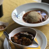 Vegetable Stew that comes with Cous Cous at Ciwara in Palermo
