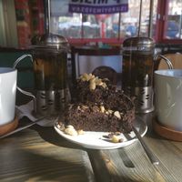 Almond cake at Terradan Pub in Ankara