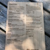 Drankenkaart at Tessa's Place in Deventer