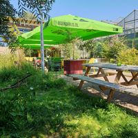 Buitenterras at Tessa's Place in Deventer