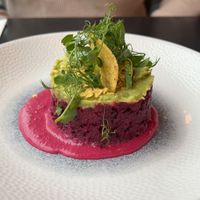 vegan „beef“ tartar from rootbeet #Veganuary at Le Burger in Wiener Neustadt