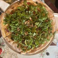 Hummus pizza  at Pirilo in San Juan