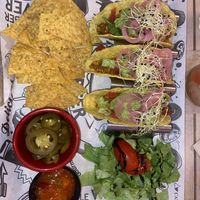 As you can see we absolutely loved our vegan tacos the sangria was amazing too and the service was great. Couldn’t complain at all and the restaurant is really nice vibe. #groovy at Good Vibes in Gran Canaria