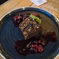 Vegan Brownie at Good Vibes in Gran Canaria