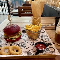 Vegan Burger  at Good Vibes in Gran Canaria