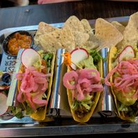 Tacos at Good Vibes in Gran Canaria