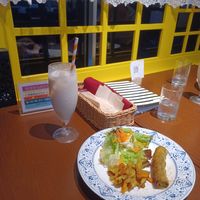 Vegan appetizer plate that comes with the vegan dinner set. Delicious! at Ponte Rosso in Nara