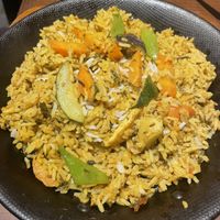 Vegetable biryani   at Ponte Rosso in Nara