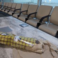 Yam Breakfast Burrito at YYZ - Smoke's Burritorie - T3 in Mississauga