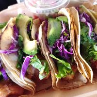 Tacos at Albedrío in Tegucigalpa