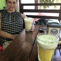 Lots of choices of natural juices !  at Albedrío in Tegucigalpa