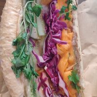 Banh mi at Kiez - Vegan Butcher Cafe & Bistro in Hanoi