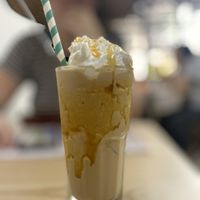 Caramel coffee  at Kiez - Vegan Butcher Cafe & Bistro in Hanoi