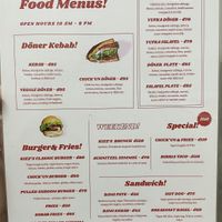 Menu  at Kiez - Vegan Butcher Cafe & Bistro in Hanoi