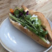 Bahn mi at Kiez - Vegan Butcher Cafe & Bistro in Hanoi