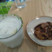 mocktail and cookie at Kiez - Vegan Butcher Cafe & Bistro in Hanoi