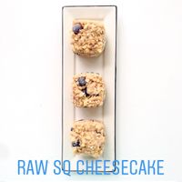 Raw square cheesecake from my Raw Meal challenge @myveganyummymuffins at My Vegan Yummy Muffins - Workshops in North London