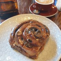 Coffee scroll at Monk Bodhi Dharma in Balaclava