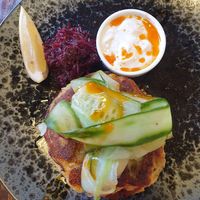 Zucchini Hotcakes $22.00 at Monk Bodhi Dharma in Balaclava