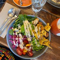 Poke bowl   at Monk Bodhi Dharma in Balaclava